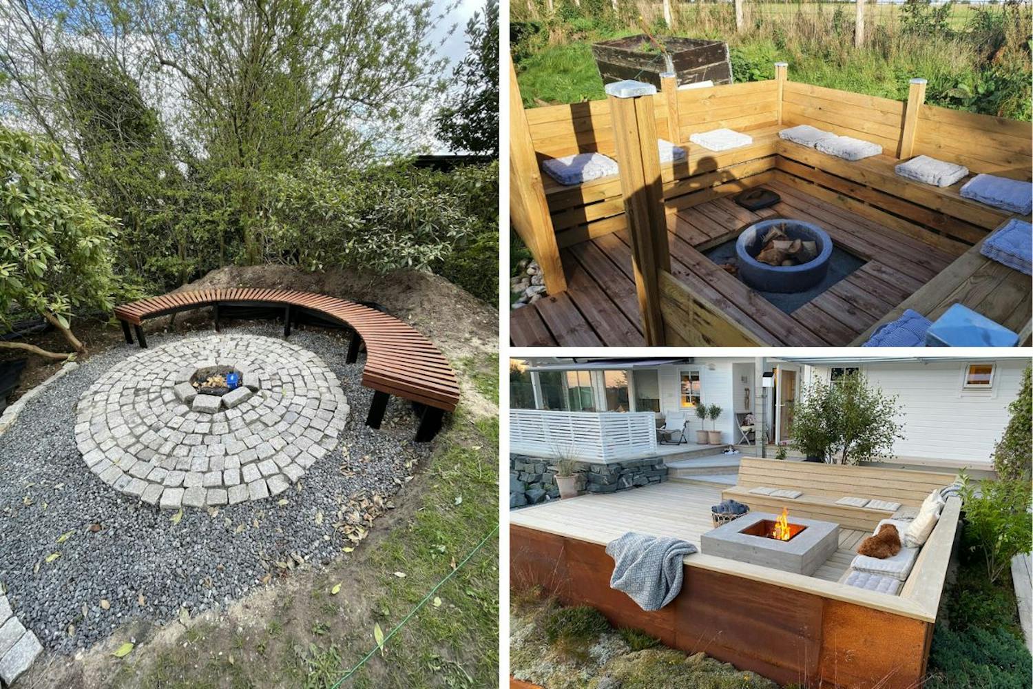 Bålsteder Bålsteder - bilder, ideer og inspirasjon